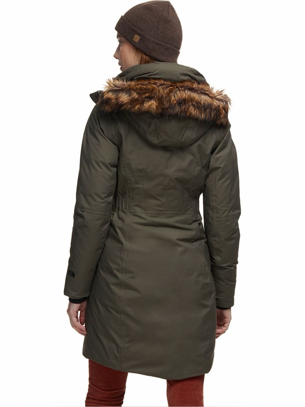 The North Face Women's Arctic Down Parka II - Olive Military Green Size XXL